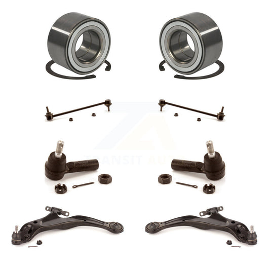 Bearing Lower Control Arm Outer Tie Rod & Link Front Kit (8Pc) For Toyota Sienna