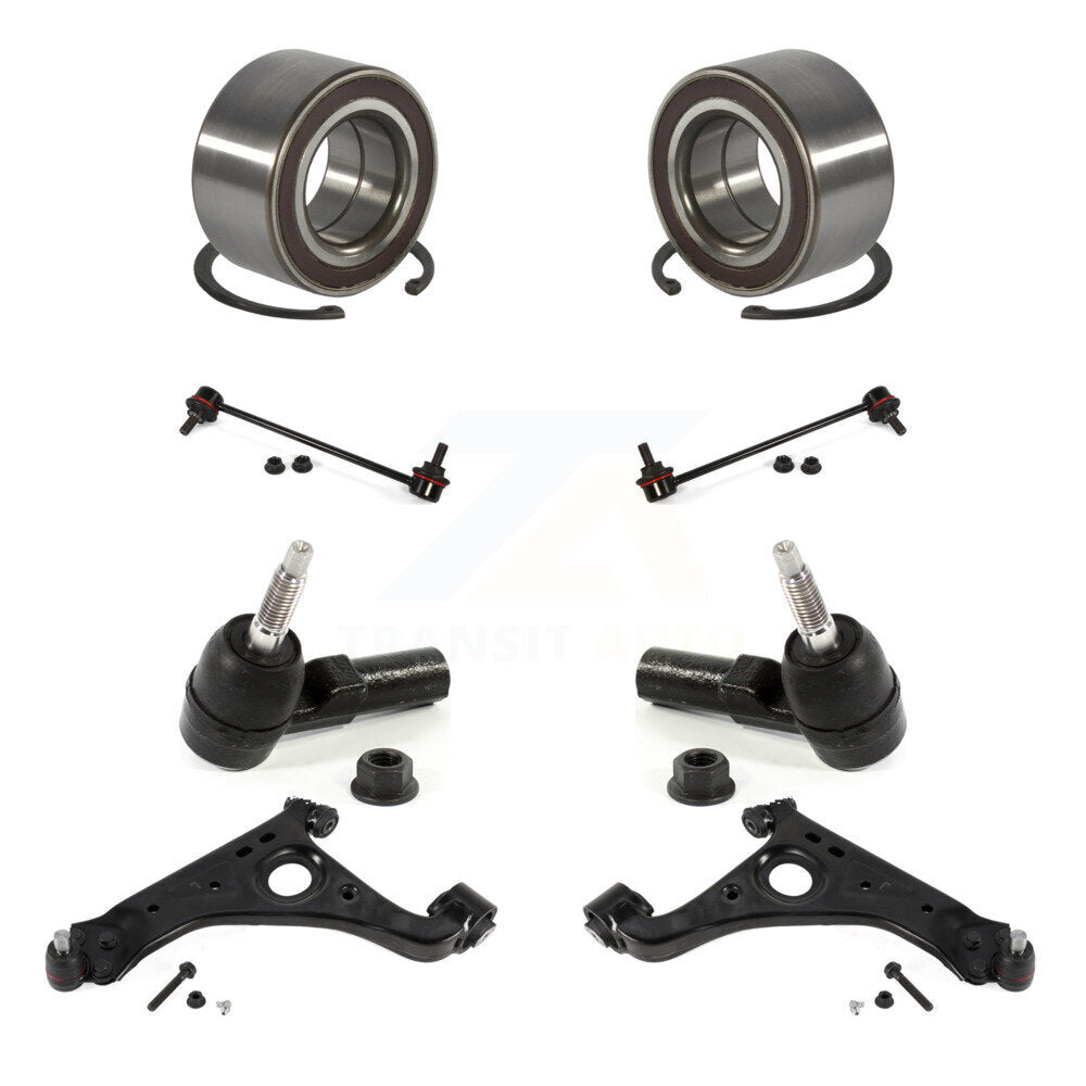 Bearing Lower Arm Outer Tie Rod Link Front Kit (8Pc) For Buick Encore Chevrolet