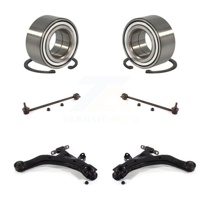 Bearing Lower Control Arm & Link Front Kit (6Pc) For 03-08 Hyundai Tiburon 2.0L