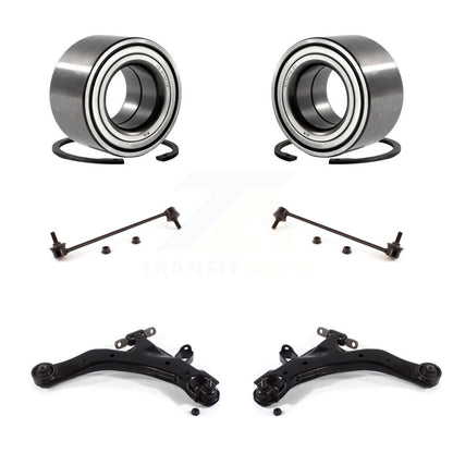 Bearing Lower Control Arm with BJ Link Front Kit (6Pc) For 2004 Kia Spectra 1.8L