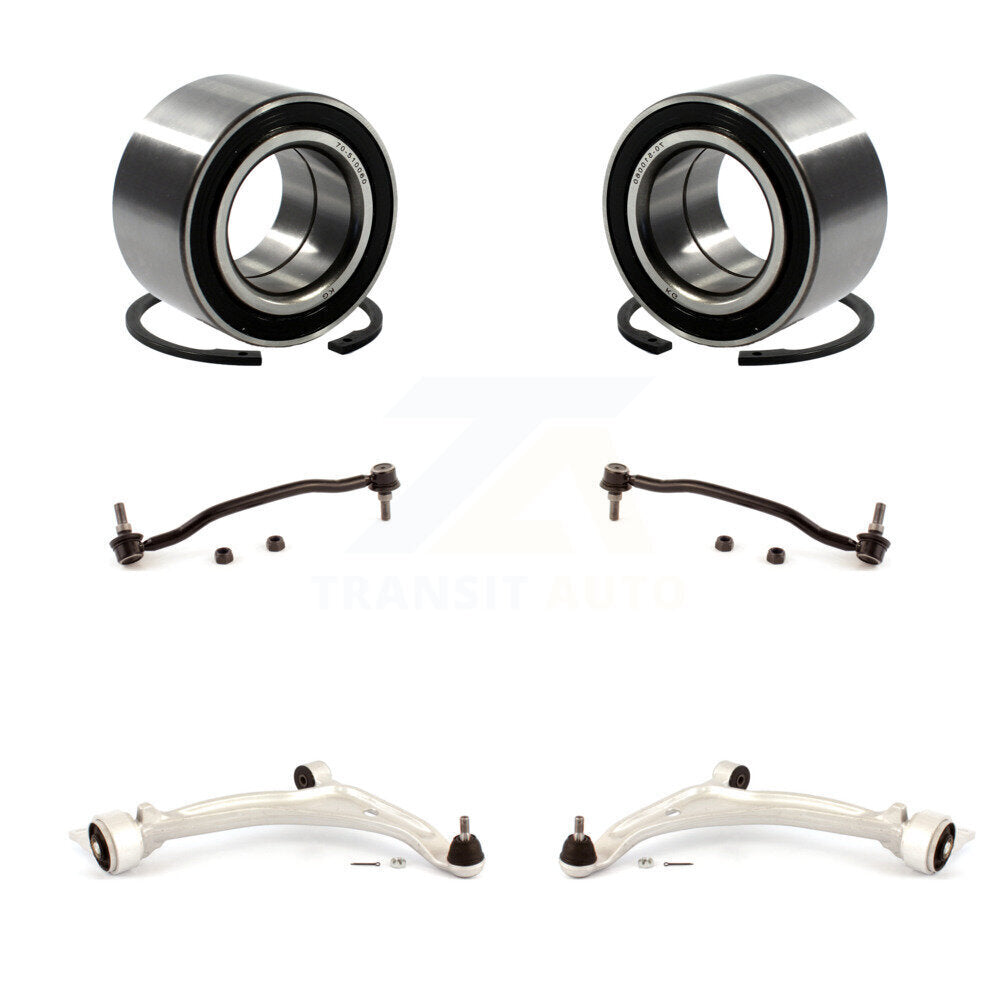 Bearing Lower Control Arm with BJ Link Front Kit (6Pc) For Nissan Altima Maxima