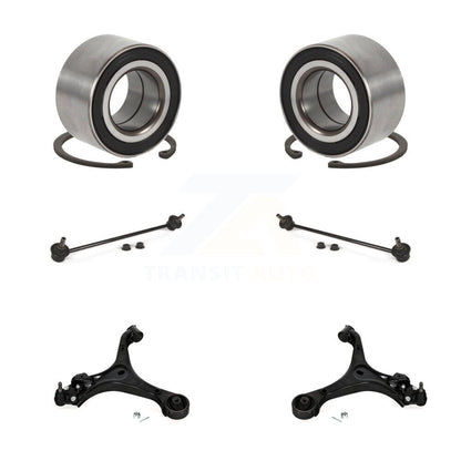 Bearing Lower Control Arm with BJ Link Front Kit (6Pc) For Honda Civic Acura ILX