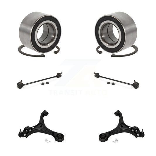 Bearing Lower Control Arm with BJ Link Front Kit (6Pc) For Honda Civic Acura ILX