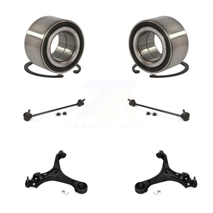 Bearing Lower Control Arm with BJ Link Front Kit (6Pc) For Honda Civic Acura ILX