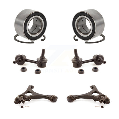 Bearing Lower Control Arm with BJ & Link Front Kit (6Pc) For 2006-2011 Acura CSX