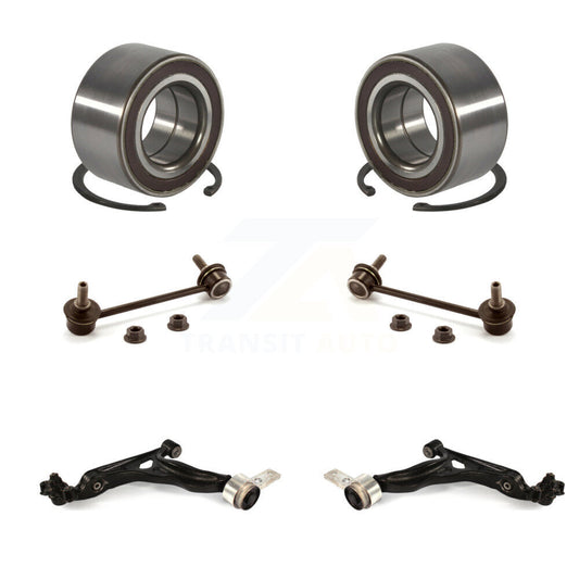 Wheel Bearing Lower Control Arm Link Front Kit (6Pc) For 2009-2013 Mazda 6 2.5L