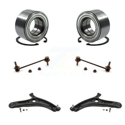 Bearing Lower Control Arm with Ball Joint And Link Front Kit (6Pc) For Kia Soul