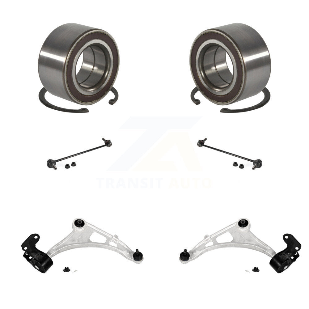 Bearing Lower Control Arm with BJ Link Front Kit (6Pc) For Honda Pilot Acura MDX