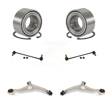 Bearing Lower Control Arm w/ Ball Joint Link Front Kit (6Pc) For Hyundai Sonata