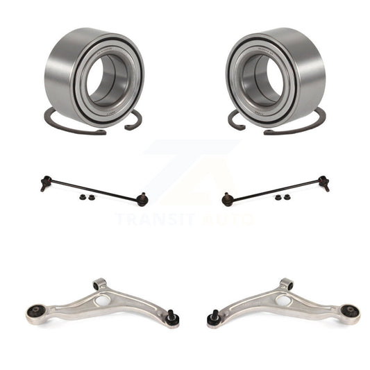 Bearing Lower Control Arm And Link Front Kit (6Pc) For Hyundai Sonata Kia Optima