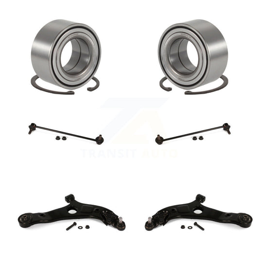 Bearing Lower Control Arm & Link Front Kit (6Pc) For 11-12 Kia Optima GAS engine
