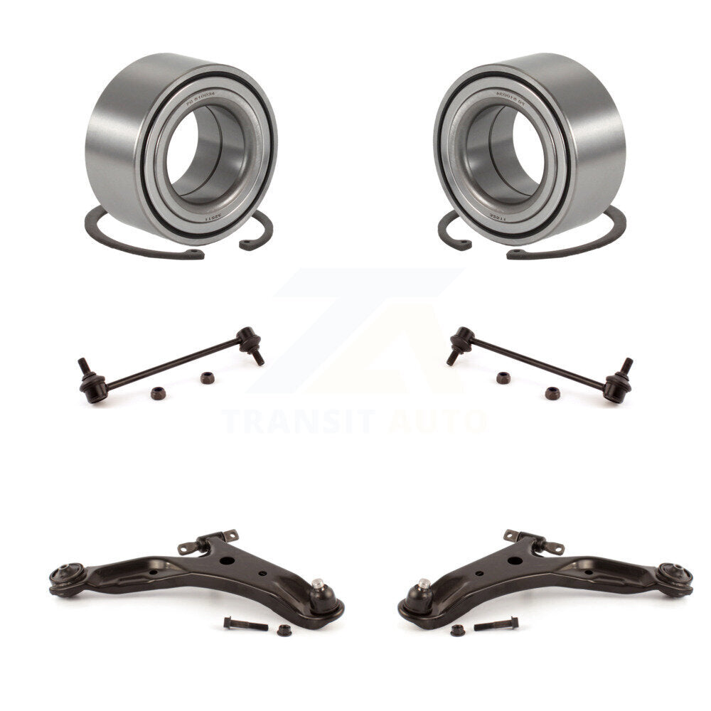 Bearing Lower Control Arm & Link Front Kit (6Pc) For 2001-2006 Hyundai Santa Fe
