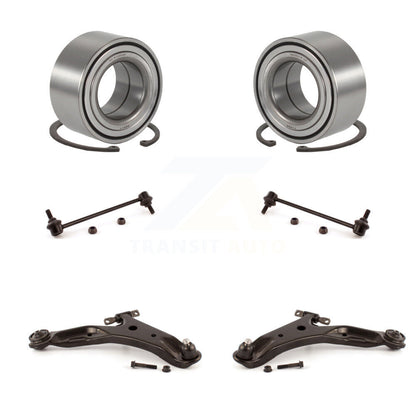 Bearing Lower Control Arm & Link Front Kit (6Pc) For 2001-2006 Hyundai Santa Fe