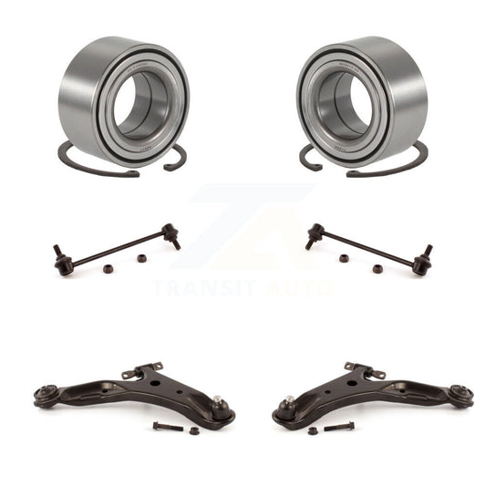 Bearing Lower Control Arm & Link Front Kit (6Pc) For 2001-2006 Hyundai Santa Fe