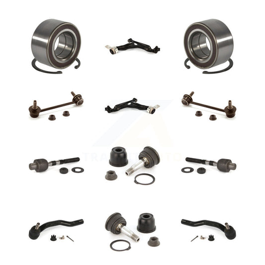 Wheel Lower Control Arm Upper Ball Joint Outer Inner Tie Rod Link Front Kit For