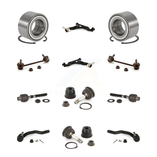 Wheel Lower Control Arm Upper Ball Joint Outer Inner Tie Rod Link Front Kit For