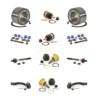 Bearing Upper Lower Ball Joint Outer Inner Tie Rod & Sway Bar Link Front Kit For