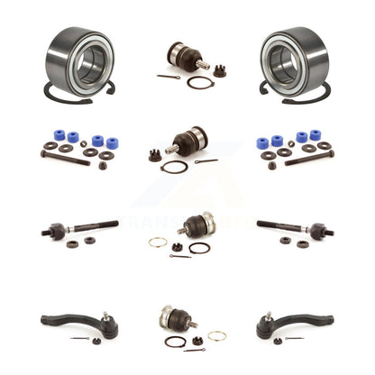 Bearing Upper Lower Ball Joint Outer Inner Tie Rod & Sway Bar Link Front Kit For