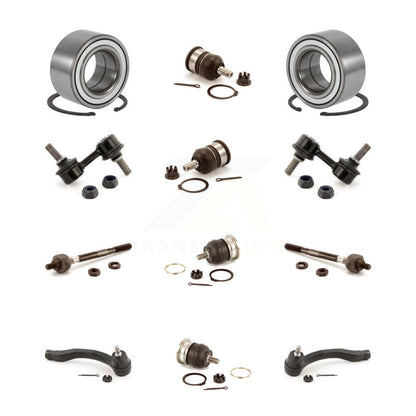Bearing Upper Lower Ball Joint Outer Inner Tie Rod Link Front Kit For Honda CR-V