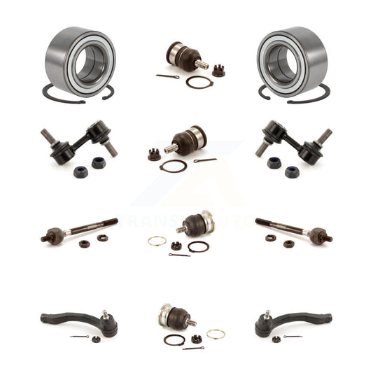 Bearing Upper Lower Ball Joint Outer Inner Tie Rod Link Front Kit For Honda CR-V