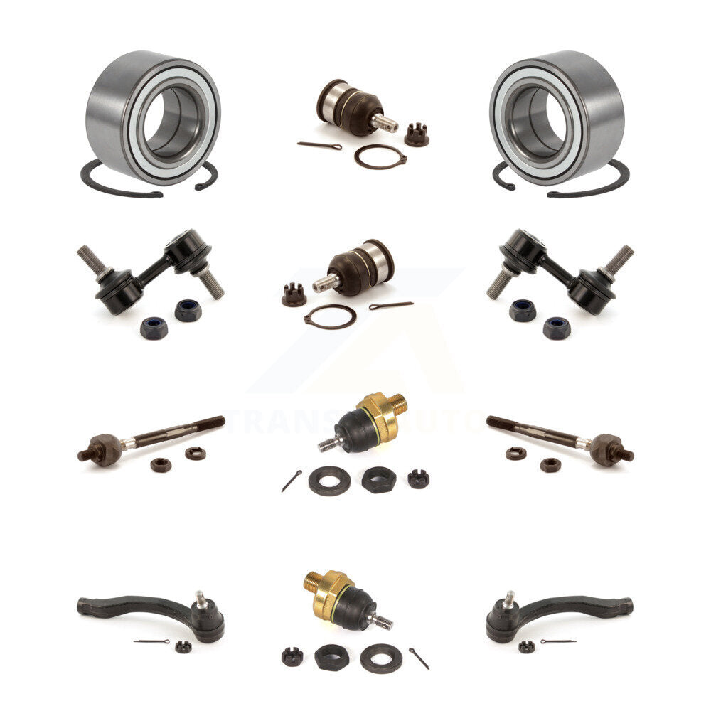 Bearing Upper Lower Ball Joint Outer Inner Tie Rod Link Front Kit For Honda CR-V