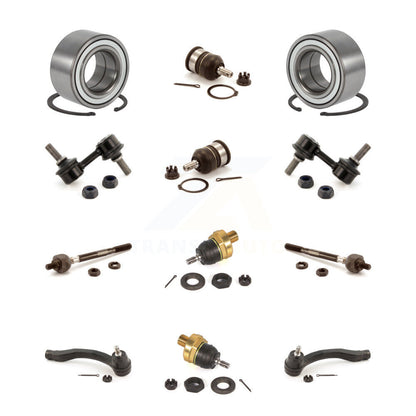 Bearing Upper Lower Ball Joint Outer Inner Tie Rod Link Front Kit For Honda CR-V