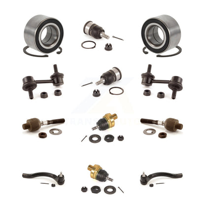 Bearing Upper Lower Ball Joint Outer Inner Tie Rod Link Front Kit (12Pc) For TSX