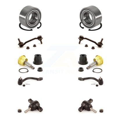 Bearing Upper Lower Ball Joint Outer Tie Rod & Link Front Kit For Hyundai Azera