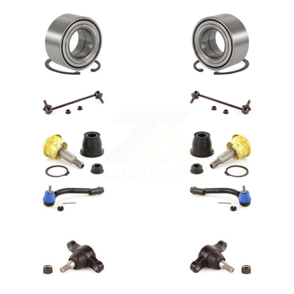 Wheel Bearing Upper Lower Ball Joint Outer Tie Rod Link Front Kit For Kia Optima