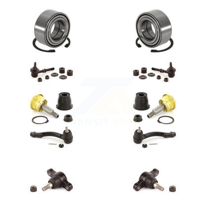 Bearing Upper Lower Ball Joint Outer Tie Rod & Link Front Kit (10Pc) For Hyundai