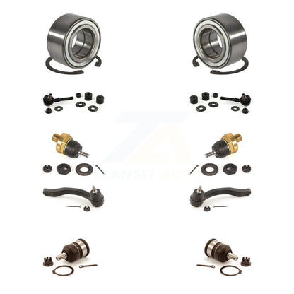 Bearing Upper Lower Ball Joint Outer Tie Rod Link Front Kit (10Pc) For Acura EL