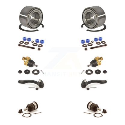 Bearing Upper Lower Ball Joint Outer Tie Rod End Link Front Kit For Honda Civic