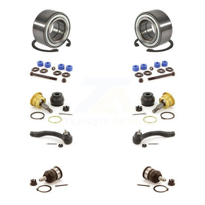 Bearing Upper Lower Ball Joint Outer Tie Rod End Link Front Kit For Honda Civic