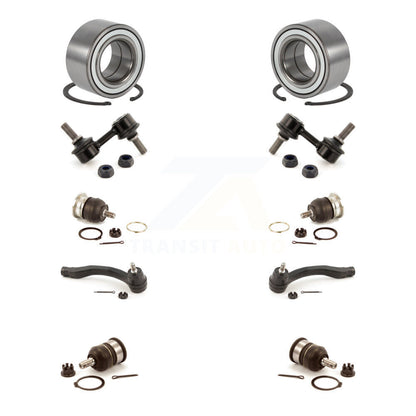 Bearing Upper Lower Ball Joint Outer Tie Rod Link Front Kit For 97-01 Honda CR-V