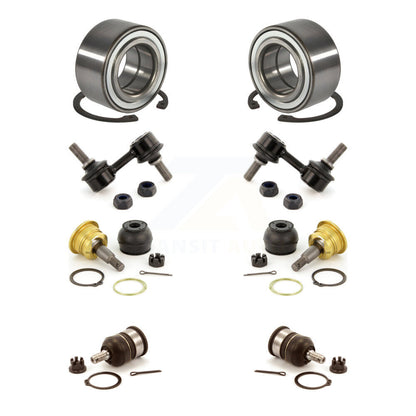 Wheel Bearing Upper Lower Ball Joint Link Front Kit For 1999-2000 Honda Civic Si