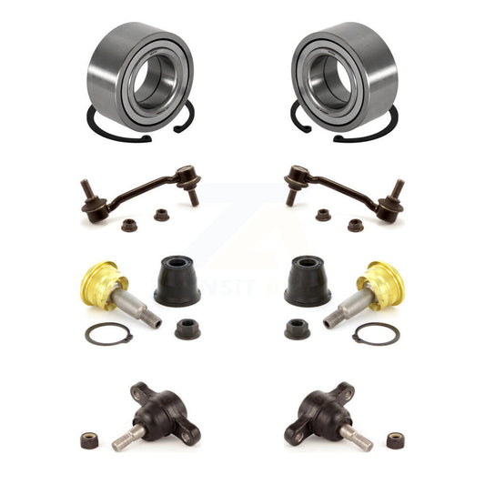 Wheel Bearing Upper Lower Ball Joint Link Front Kit For Hyundai Azera Kia Amanti