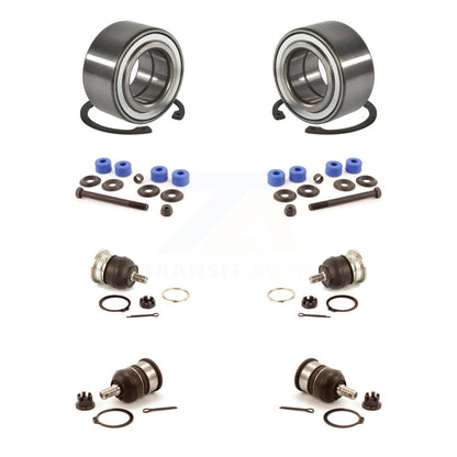 Wheel Bearing Upper Lower Ball Joint & Sway Bar Link Front Kit For Acura Integra
