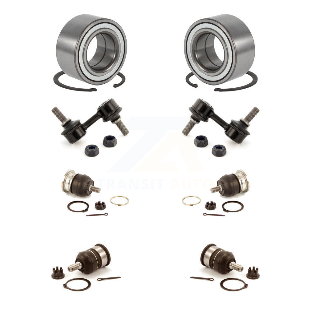 Bearing Upper Lower Ball Joint Sway Bar Link Front Kit For 1997-2001 Honda CR-V