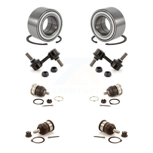 Bearing Upper Lower Ball Joint Sway Bar Link Front Kit For 1997-2001 Honda CR-V