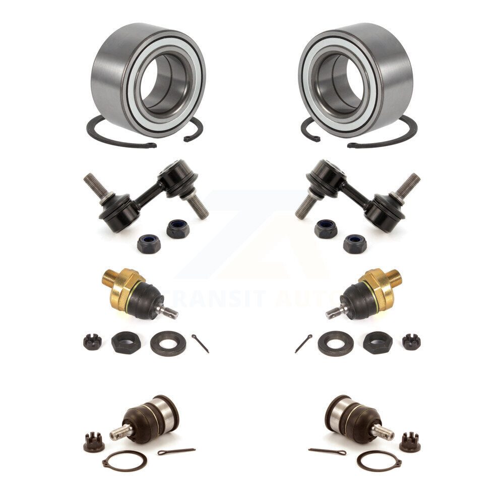 Bearing Upper Lower Ball Joint Sway Bar Link Front Kit For 1997-2001 Honda CR-V