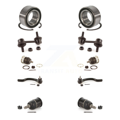 Bearing Upper Lower Ball Joint Outer Tie Rod Link Front Kit (10Pc) For Honda TSX