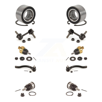 Bearing Upper Lower Ball Joint Outer Tie Rod End Link Front Kit For Honda Accord