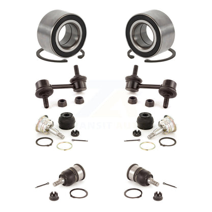 Bearing Upper Lower Ball Joint & Link Front Kit (8Pc) For Honda Accord Acura TSX