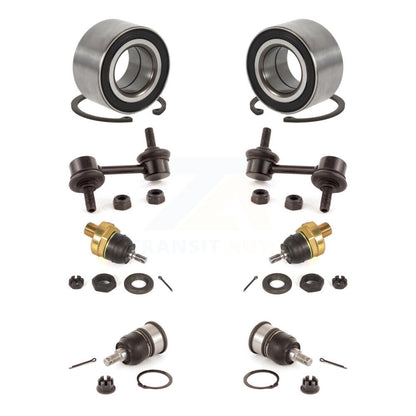 Bearing Upper Lower Ball Joint & Link Front Kit (8Pc) For Honda Accord Acura TSX