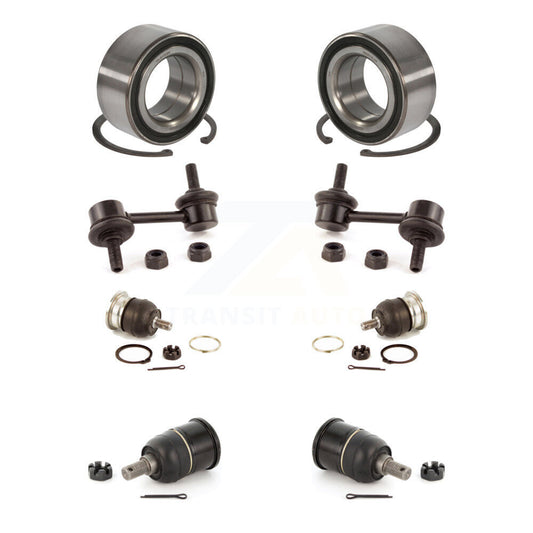 Bearing Upper Lower Ball Joint & Link Front Kit (8Pc) For Honda Accord Acura TSX