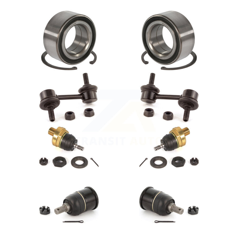 Bearing Upper Lower Ball Joint & Link Front Kit (8Pc) For Honda Accord Acura TSX