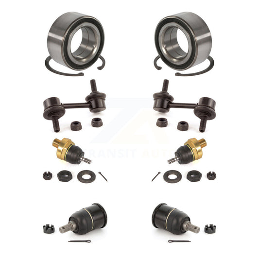 Bearing Upper Lower Ball Joint & Link Front Kit (8Pc) For Honda Accord Acura TSX