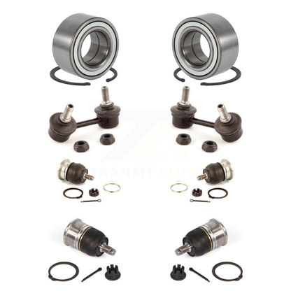 Bearing Upper Lower Ball Joint Link Front Kit (8Pc) For Honda Accord Acura TL CL