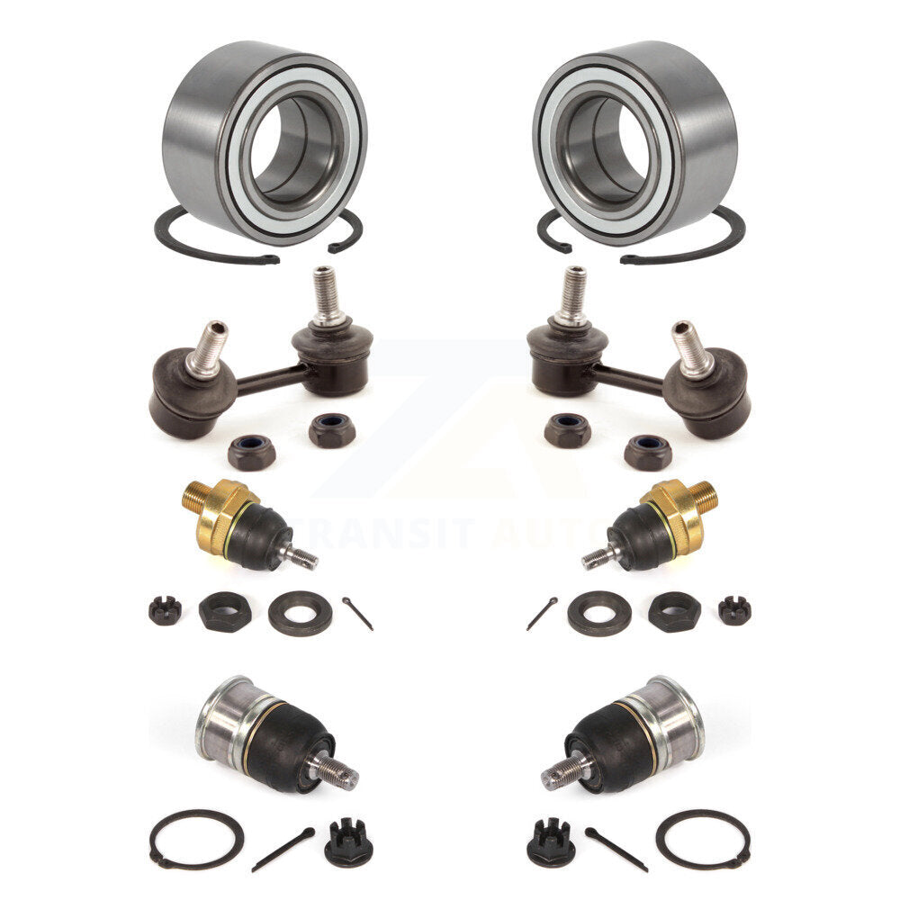 Bearing Upper Lower Ball Joint Link Front Kit (8Pc) For Honda Accord Acura TL CL