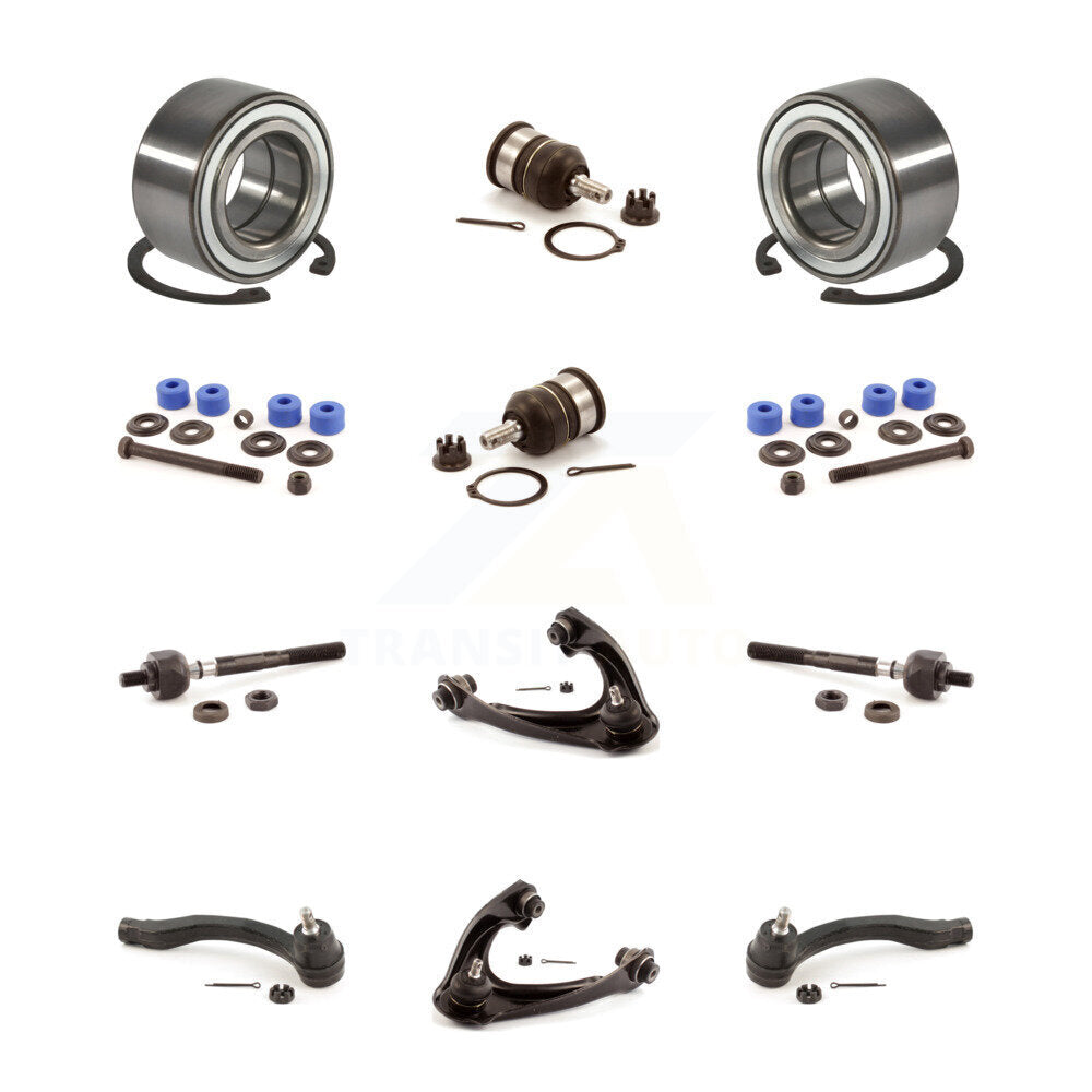 Wheel Upper Control Arm Lower Ball Joint Outer Inner Tie Rod Link Front Kit For